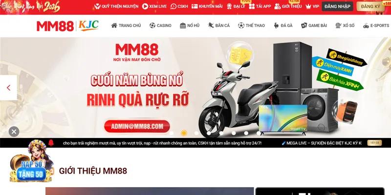 MM88 🌟 Cá Cược Cùng MM 88 Đăng Ký Thưởng +88K ✔️ 22 Giới thiệu chung về nhà cái uy tín MM88