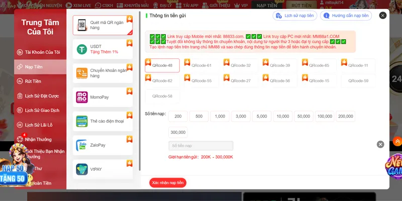 MM88 🌟 Cá Cược Cùng MM 88 Đăng Ký Thưởng +88K ✔️ 24 Tính năng nạp rút tiền MM88 siêu tốc trong 3 phút