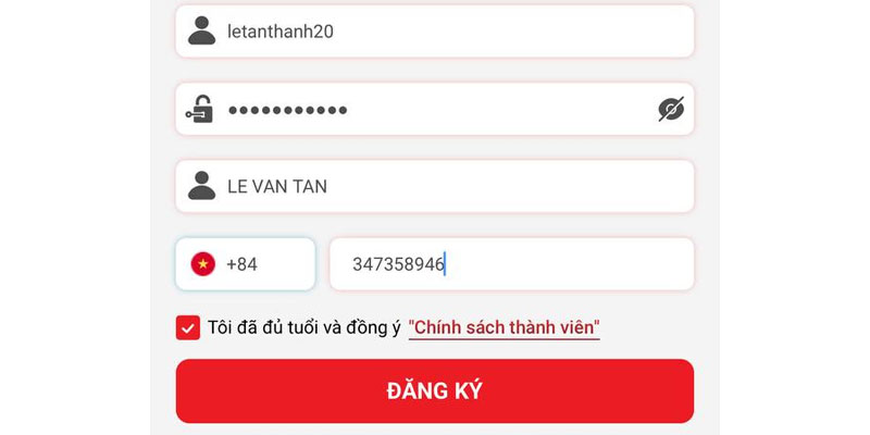 Đăng Ký MM88 - Mở Tài Khoản MM88.COM Siêu Tốc Trong 1 Phút 15 Bấm chọn vào điều khoản MM88