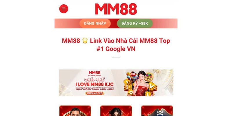 Đăng Ký MM88 - Mở Tài Khoản MM88.COM Siêu Tốc Trong 1 Phút 13 Nhấn vào đăng ký MM88.